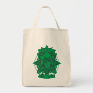 Tote Bag Flèche   Emerald Archer Graphic