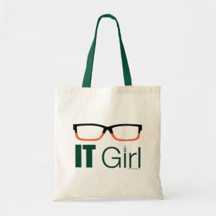 Tote Bag Flèche IL verres de fille graphiques