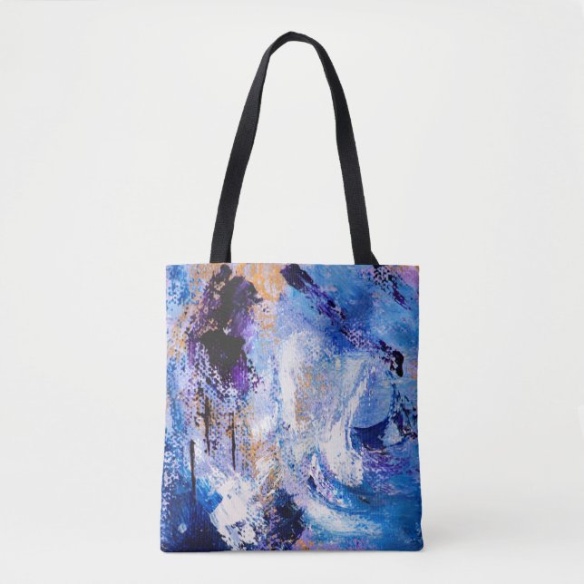 Tote Bag Flèches bleues (Devant)