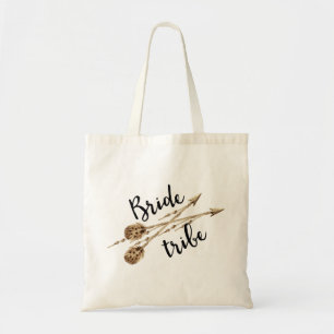 Tote Bag Flèches Boho de la tribu des mariées