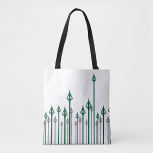 Tote Bag Flèches de verticale de la flèche graphiques