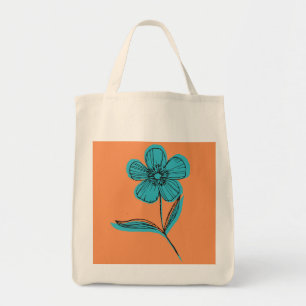 Tote Bag fleur botanique