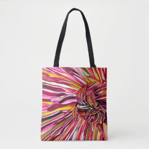 Tote Bag Fleur d'aquarelle Chrysanthemum