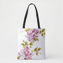 Fleur d'aquarelle rose fleurie élégante
