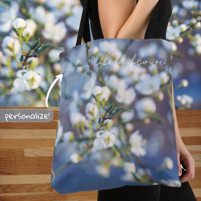 Tote Bag Fleur de cerisiers (Créateur téléchargé)