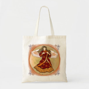 Tote Bag Fleur de lis ange chrétien