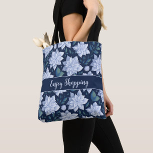 Tote Bag Fleur de minuit -