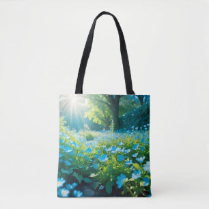 Tote Bag Fleur de prairie de prairie pâturée Saison naturel