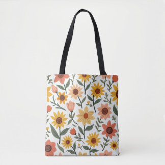 Tote Bag Fleur de printemps