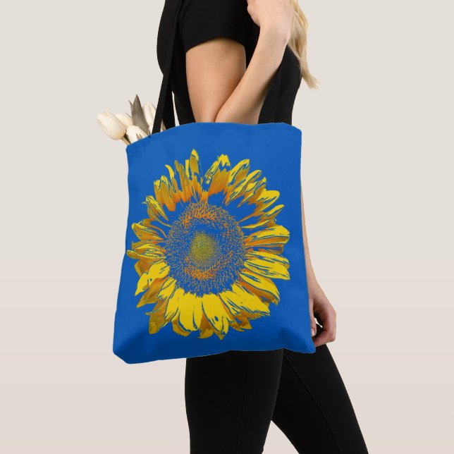 Tote Bag Fleur de soleil brillante et glorieuse (De près)
