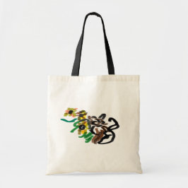 Tote Bag Fleur de soleil de chat