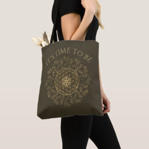 Tote Bag Fleur De Vie - Ornements Vintages Mandala 2