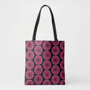 Tote Bag Fleur Fantastique Rose Luminescente Fleur Floral
