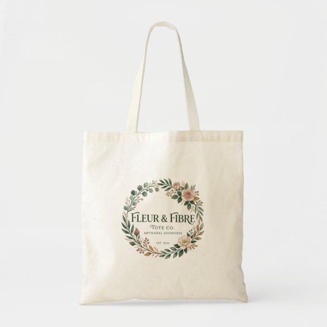 Tote Bag Fleur & Fibre  (Devant)