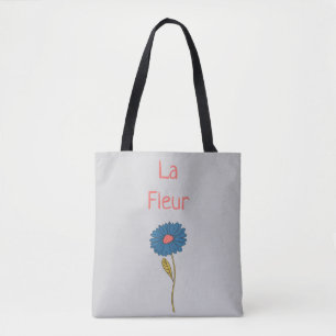Tote Bag Fleur Florale Simple La Fleur