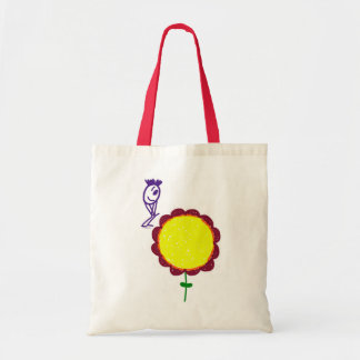 Tote Bag Fleur fourre-tout de ressort