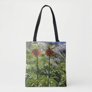 Tote Bag Fleur impériale couronne dans les montagnes du Kur
