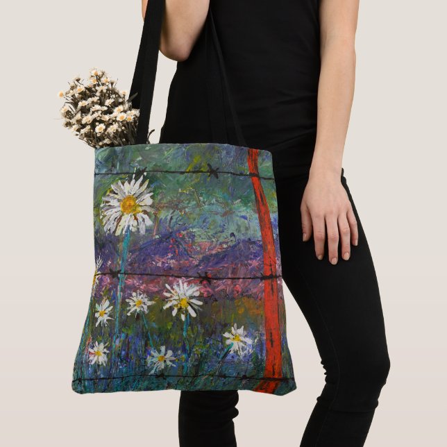 Tote Bag Fleur pittoresque (De près)