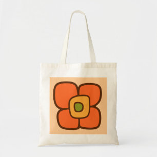 Tote Bag Fleur rétro du printemps