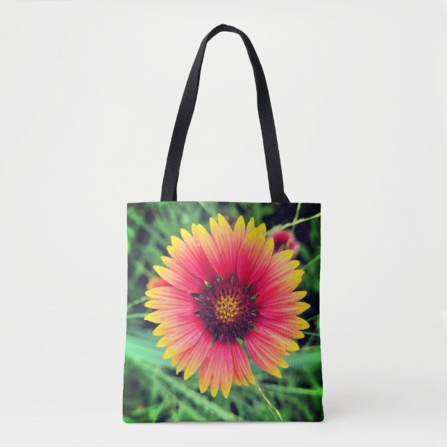 Tote Bag Fleur sauvage (Devant)