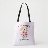 Fleur sauvage d'aquarelle Bouquet Mariage Bridesma