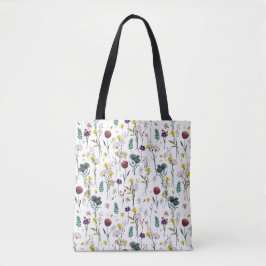 Tote Bag Fleur Sauvage Vibrante
