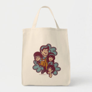 Tote Bag Fleur Scooby-Doo de Paisely et la bande