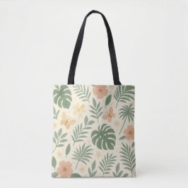 Tote Bag Fleur tropicale
