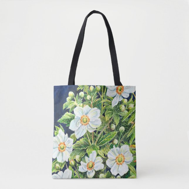 Tote Bag Fleurs à vent de Tahlia - (Devant)