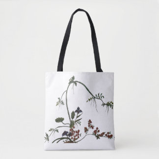 Tote Bag Fleurs Artistiques Fleur Japonaise