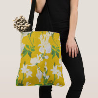 Fleurs blanches 1 jaune