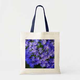 Tote Bag Fleurs bleues à la marguerite Nature Photographie
