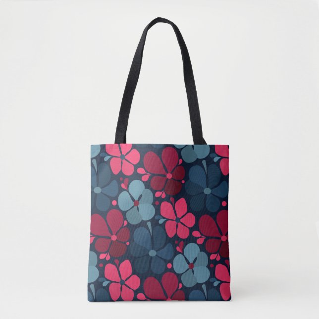 Tote Bag fleurs boho (Devant)