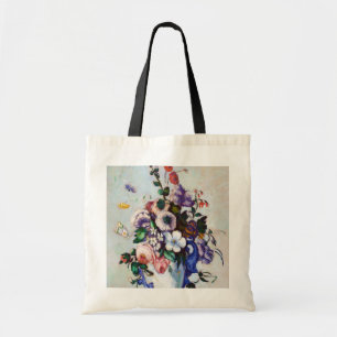 Tote Bag Fleurs dans un vase rococo, Paul Cézanne
