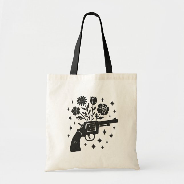 Tote Bag Fleurs d'armes (Devant)