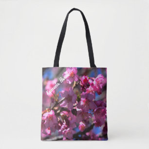 Tote Bag Fleurs de cerisier d'Hawaï