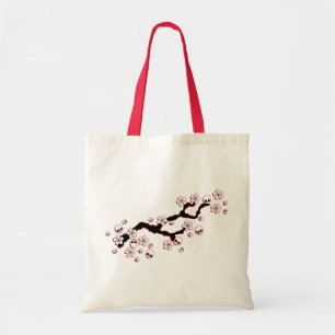 Tote Bag Fleurs de cerisier gothiques