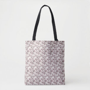 Tote Bag Fleurs de cerisier sur ivoire — Délicat et contemp