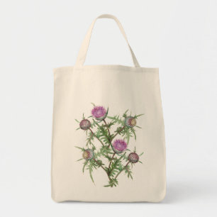 Tote Bag Fleurs de chardon