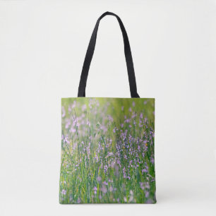Tote Bag Fleurs de Foi Bleu Fleurs sauvages Fourre-tout Psa