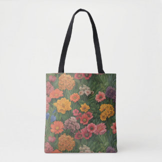 TOTE BAG FLEURS DE JARDIN