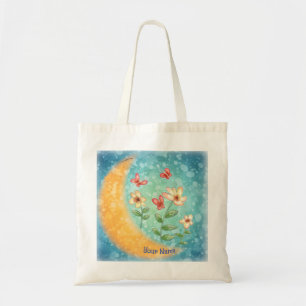 Tote Bag Fleurs de lune