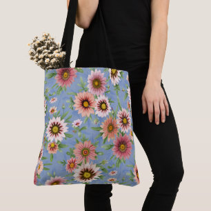 Tote Bag Fleurs de marguerite