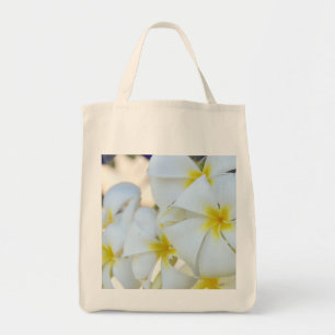 Tote Bag Fleurs de Plumeria d'île