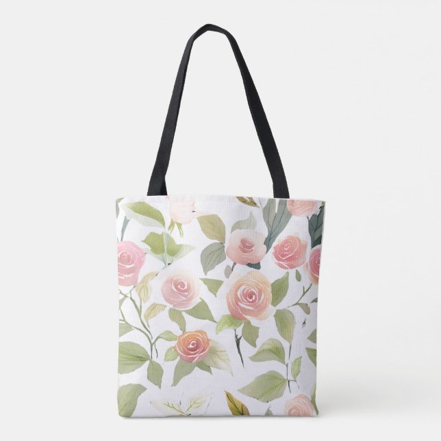 Tote Bag Fleurs de printemps (Dos)