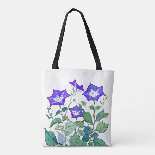 Tote Bag Fleurs de printemps (Dos)