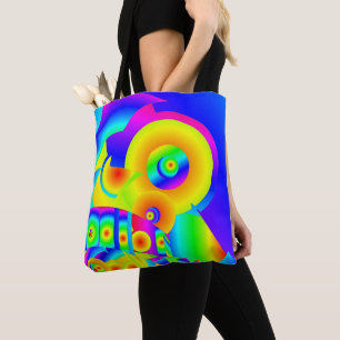 Tote Bag Fleurs de soleil Abstraites