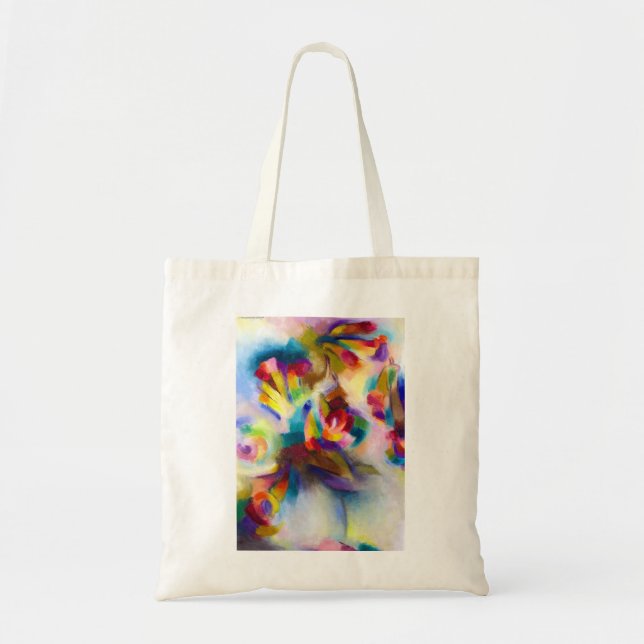Tote Bag Fleurs de trompette Stanton Macdonald Wright (Devant)