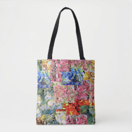 Tote Bag Fleurs d'Hydrangée - fourre-tout