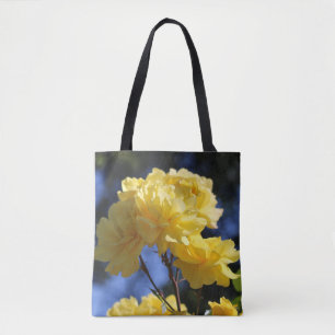 Tote Bag Fleurs d'or Joli Rose jolie photo